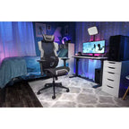 Silla de juego RESPAWN Flexx Mesh con soporte lumbar y reposacabezas ajustable