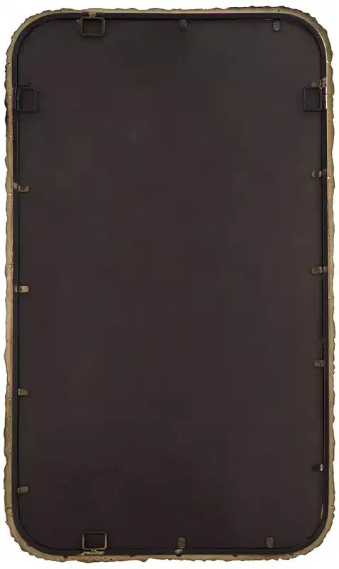 Espejo rectangular Uttermost Julian de bronce oxidado de 24 x 40