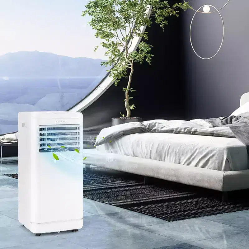 Aire acondicionado portátil Costway de 8000 BTU con deshumidificador y modo ventilador, hasta 23.2 m²
