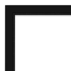Miroir mural de salle de bain Amanti Art Avon noir, sans biseau