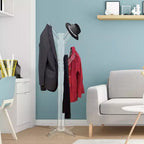 Porte-manteau de luxe Designstyles en acrylique sur pied, robuste, belle décoration intérieure, parfait pour les chapeaux, les vêtements et les parapluies