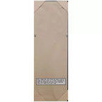 Amanti Art Paris Champagne Miroir de porte sans biseau, miroir mural pleine longueur 50,25 po x 16,25 po.