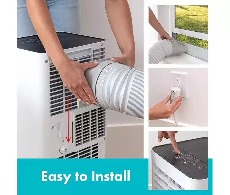 Aire Acondicionado Portátil Autónomo Compacto SereneLife - Blanco