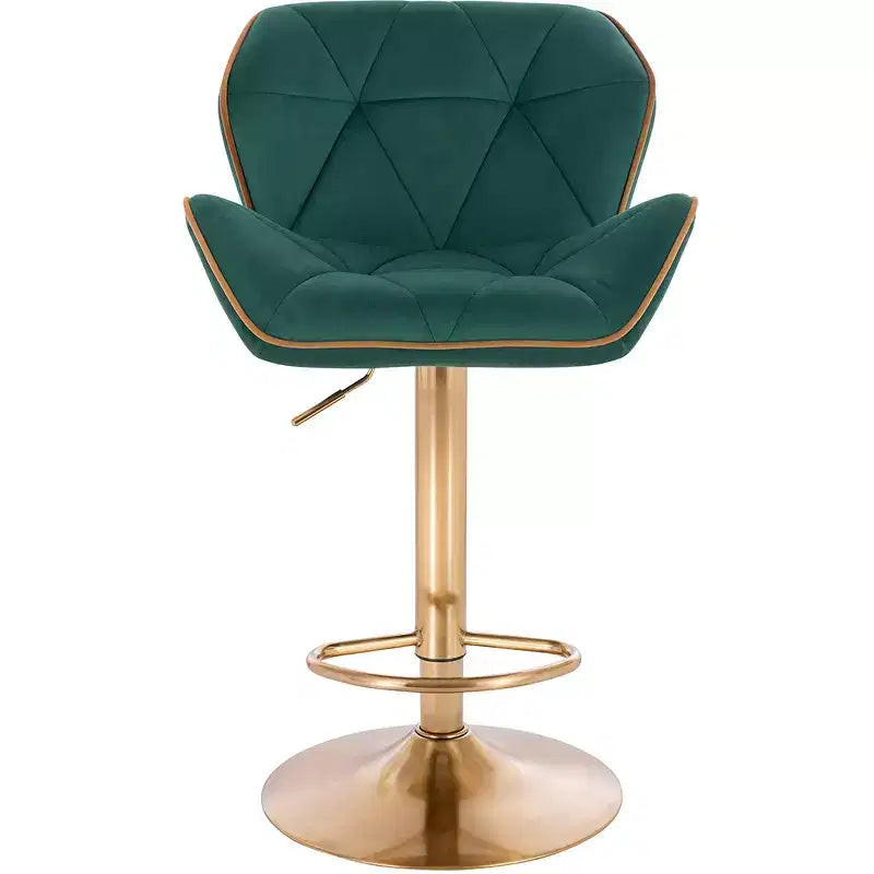 Taburete de bar/silla de bar contemporáneo ajustable Modern Home Luxe Spyder con rotación de 360°