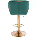 Taburete de bar/silla de bar contemporáneo ajustable Modern Home Luxe Spyder con rotación de 360°