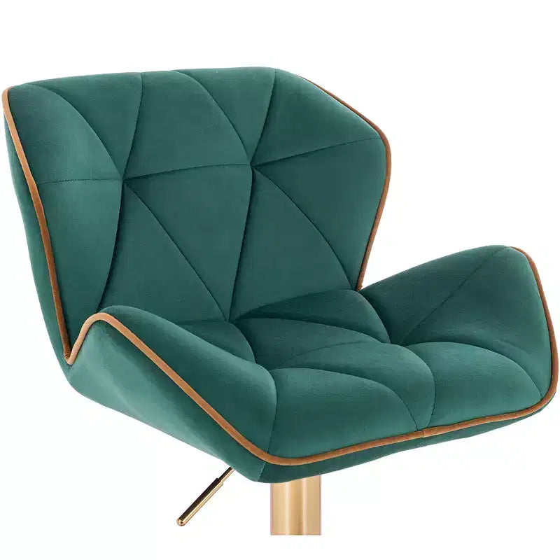 Taburete de bar/silla de bar contemporáneo ajustable Modern Home Luxe Spyder con rotación de 360°