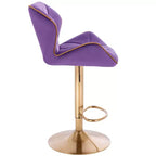 Taburete de bar/silla de bar contemporáneo ajustable Modern Home Luxe Spyder con rotación de 360°