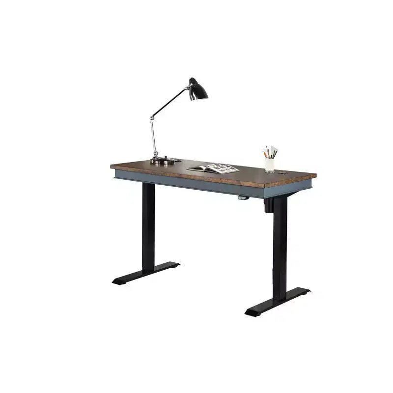 Escritorio eléctrico ajustable para sentarse/levantarse Farmhouse - Martin Furniture