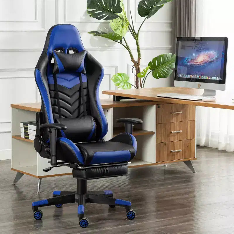Sillón de juego GameFitz con almohada para la cabeza