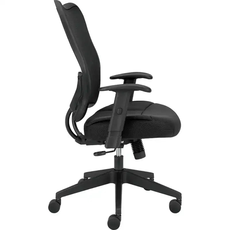 Silla de trabajo de respaldo alto de malla HON Wave