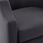 Sillón decorativo de barril giratorio y deslizante Comfort Pointe Infinity