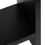 Mesa auxiliar con arco Radius Reddy de Kate y Laurel, 16x12x24, Negra