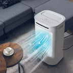 Refroidisseur d'air par évaporation Costway 4-en-1 avec humidificateur portable, minuterie, 3 modes et vitesses
