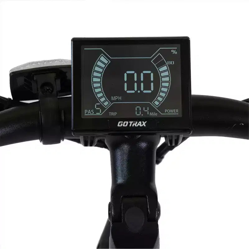 Bicicleta híbrida eléctrica GOTRAX Adult Transfer 27.5 con cuadro tipo "step-over"