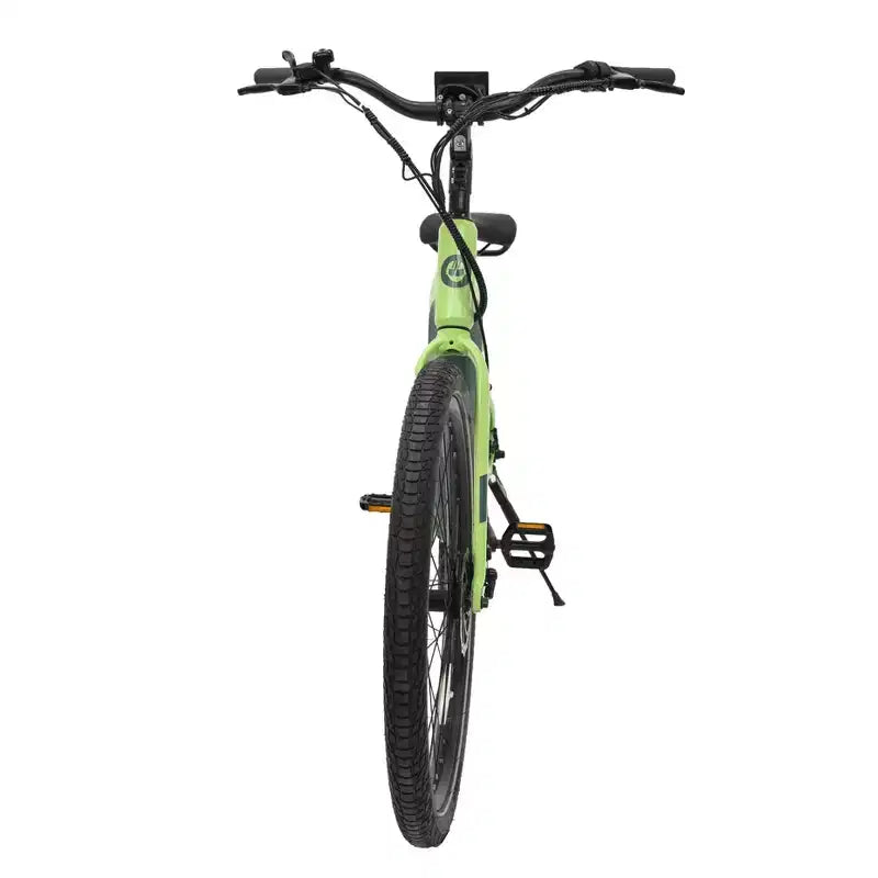 Bicicleta híbrida eléctrica GOTRAX Adult Transit 27.5 con cuadro bajo