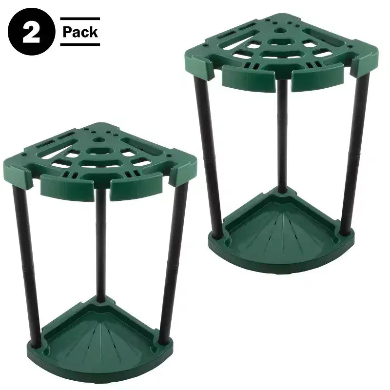 Organizador de herramientas de jardín para garaje, paquete de 2