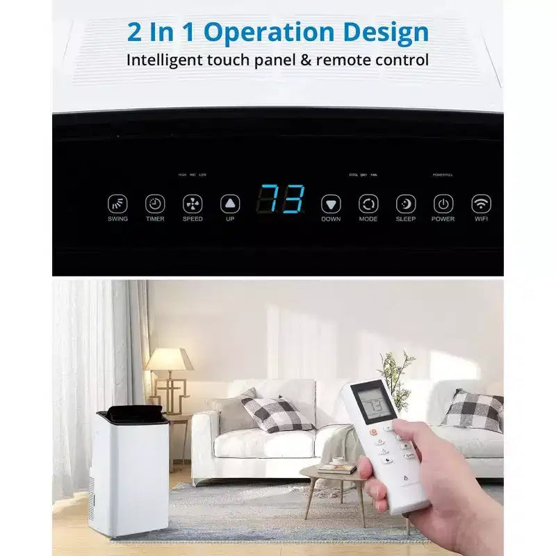 Climatiseurs portables de 14 000 BTU, Climatiseur portable pour chambre à coucher