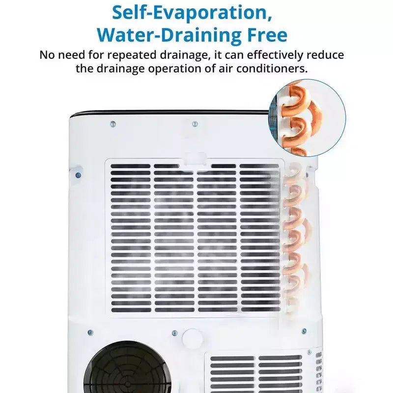 Climatiseurs portables de 14 000 BTU, Climatiseur portable pour chambre à coucher