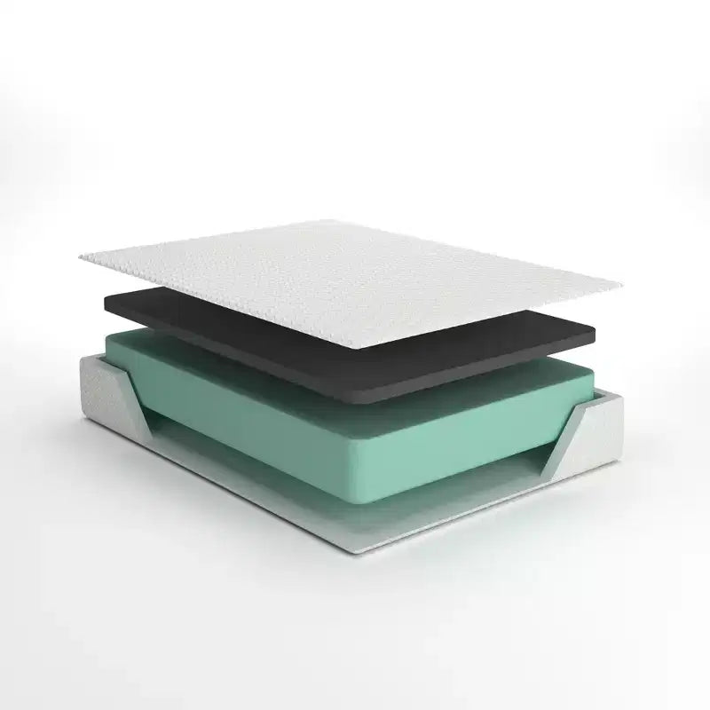 Matelas en mousse à mémoire de forme infusée de charbon de bois et de thé vert Signature Design by Ashley 12 po Chime, fermeté moyenne, pour soulager la pression