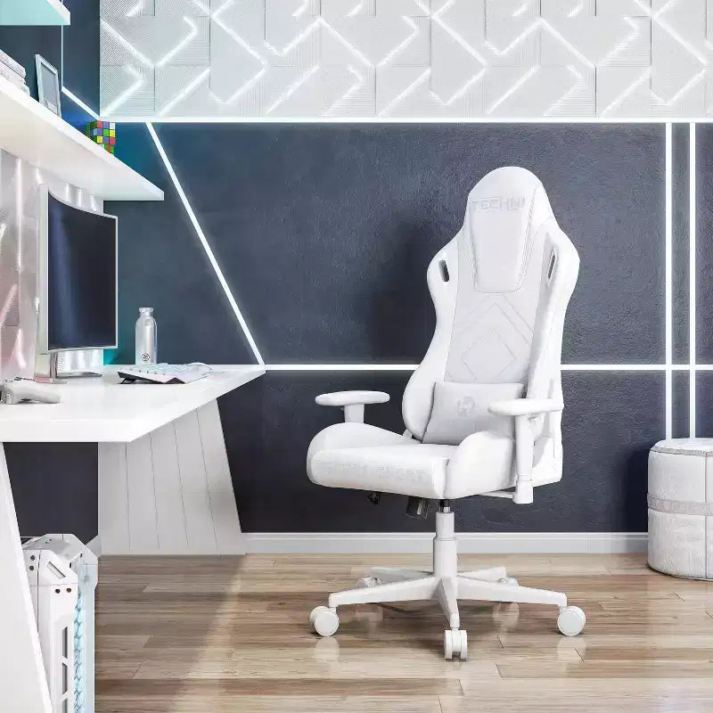 Silla Gamer de Espuma Viscoelástica Aterciopelada - Techni Sport