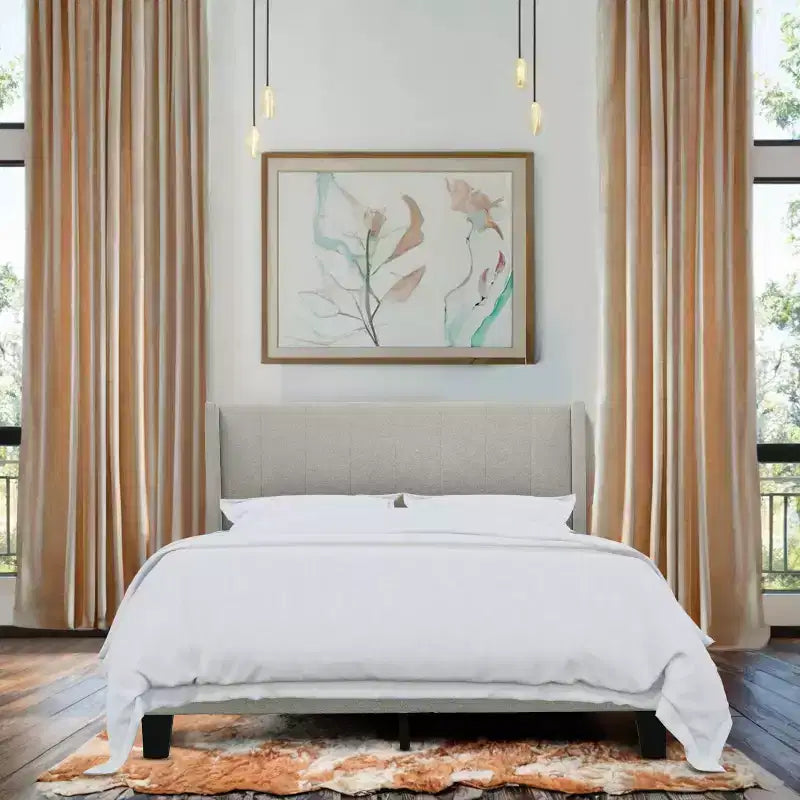 Cama de panel Cranston de Home Design