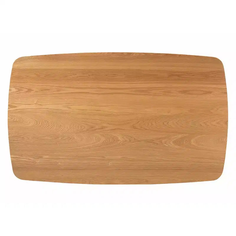 Juego de comedor de 7 piezas Emmali de ratán y madera estilo bohemio moderno de Baxton Studio