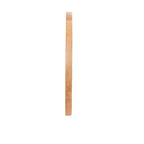 Espejo de pared biselado Howard Elliott con marco de madera pulida