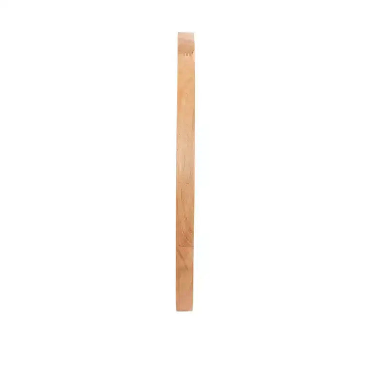 Espejo de pared biselado Howard Elliott con marco de madera pulida