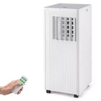 Costway Climatiseur portable 3-en-1 7100 BTU (10000 BTU ASHRAE) avec déshumidificateur, mode froid et ventilateur