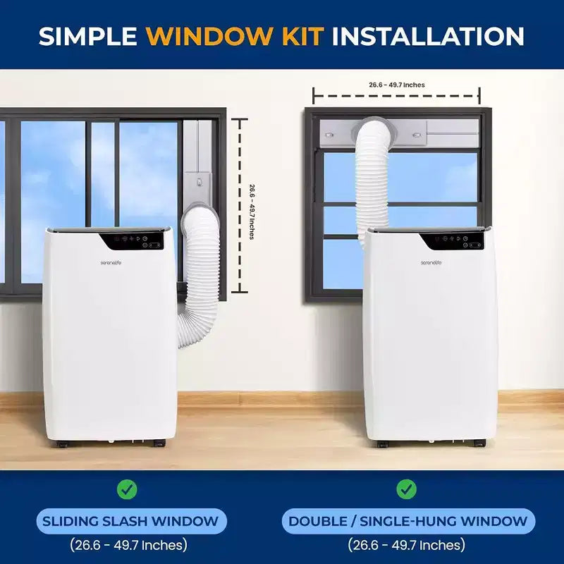 Climatiseur et Chauffage Portable SereneLife 12 000 BTU