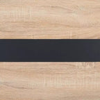 Mesa de comedor Alarick - DTB5802 - Natural/Negro - Safavieh