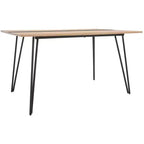 Mesa de comedor Alarick - DTB5802 - Natural/Negro - Safavieh